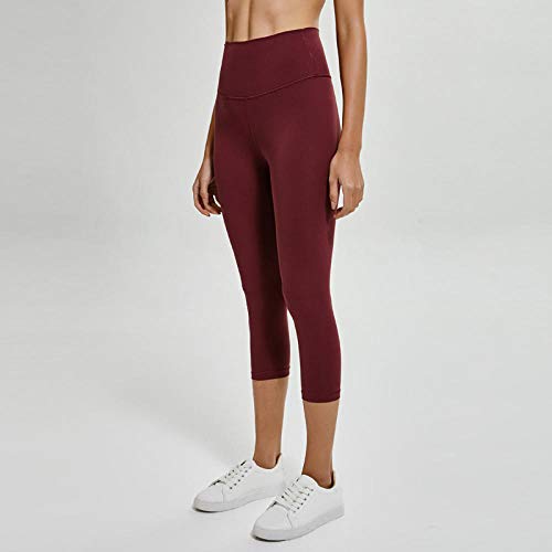 B/H Yoga y Pilates,Deportivos Leggins Mujer,Pantalones Cortos de Fitness Pantalones de Yoga-Sauce Purple_4