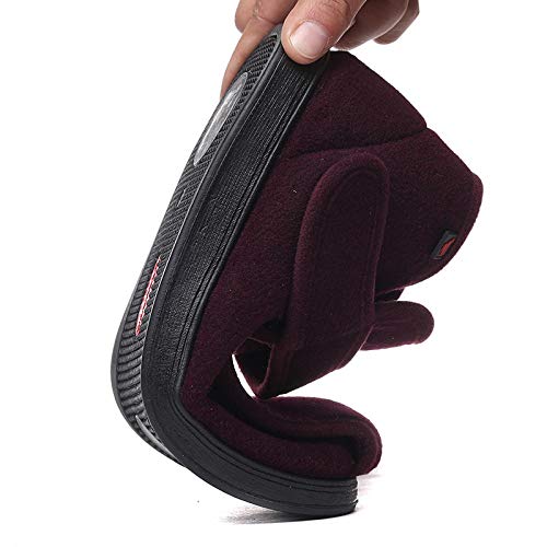 B/H Zapatillas hinchables Ajustables,Zapatos cálidos de Invierno para pies de Diabetes de Corte Alto,Zapatos de pie Ancho Anchos de Pulgar valgus-Black_37,Zapatillas para rehabilitación B/H Zapatillas hinchables Ajustables,Zapatos cálidos de Invierno para pies de Diabetes de Corte Alto,Zapatos de pie Ancho Anchos de Pulgar valgus-Black_37,Zapatillas para rehabilitación