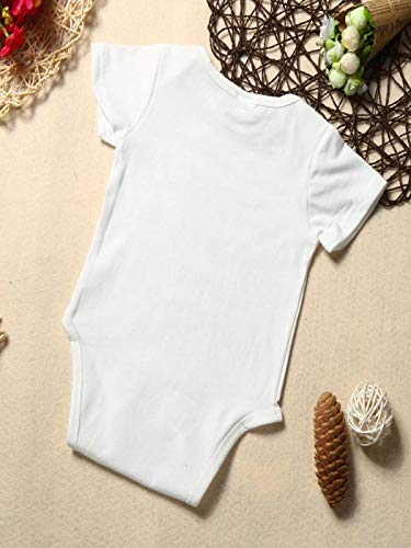 BHYDRY Ropa ReciƩN Nacido Infantil NiƱIto BebƩ Chico Chica Carta Mameluco del Mono Conjuntos(Blanco,80) BHYDRY Ropa ReciƩN Nacido Infantil NiƱIto BebƩ Chico Chica Carta Mameluco del Mono Conjuntos(Blanco,80)