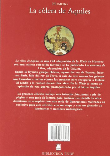 Biblioteca Teide 012 - La cólera de Aquiles -Homero- - 9788430760343
