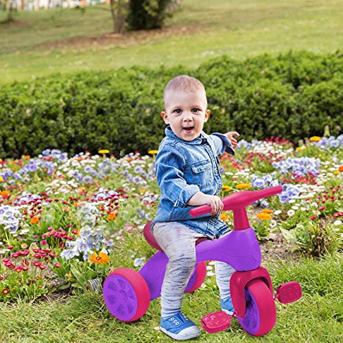 Bicicleta De Equilibrio Para Bebés Andador Para Bebés Bicicleta De Empuje Cómoda Andador Para Montar Juguete Entrenamiento De Equilibrio Manillar De Bicicleta Montar En Juguetes Andador Para Niños 1-3