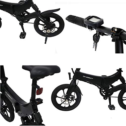 Bicicleta Duradera, Bicicletas eléctricas, Bicicletas Plegables Bicicleta eléctrica Bicicleta eléctrica 250W Motor eléctrico Bicicletas de ciclomotor for Adultos Mujeres Hombre Hybrid