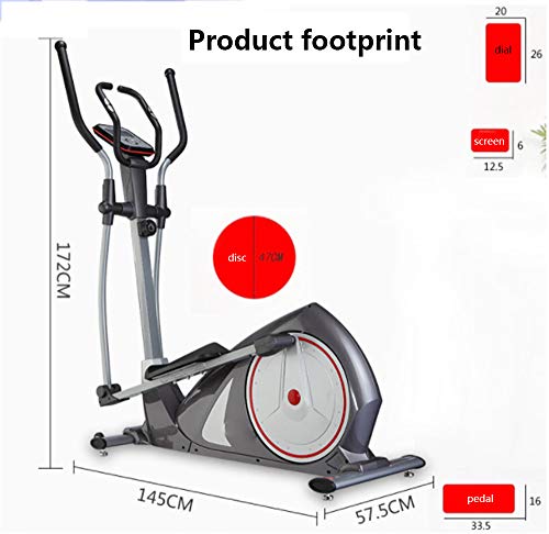 Bicicleta Elíptica para casa Multifuncional Control magnético stepper space walker silencioso fitness pérdida de peso modelado ajuste de resistencia tiempo velocidad distancia visualización calorías Bicicleta Elíptica para casa Multifuncional Control magnético stepper space walker silencioso fitness pérdida de peso modelado ajuste de resistencia tiempo velocidad distancia visualización calorías