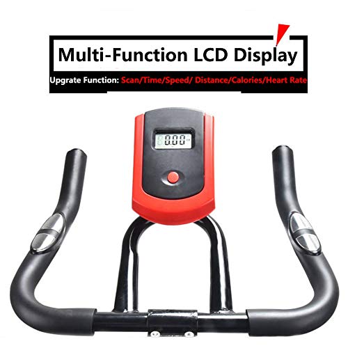 Bicicleta EstáTica De Interior Bicicleta EstáTica Deportes De Interior Bicicleta Resistencia Regulable, Bici De Entrenamiento Fitness, PulsóMetro Y Pantalla LED,Negro Bicicleta EstáTica De Interior Bicicleta EstáTica Deportes De Interior Bicicleta Resistencia Regulable, Bici De Entrenamiento Fitness, PulsóMetro Y Pantalla LED,Negro