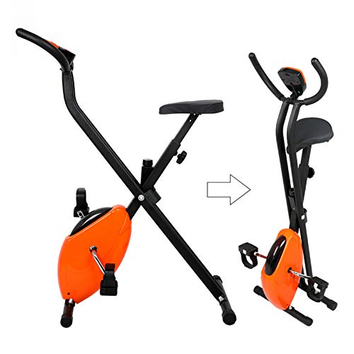 Bicicleta estática de spinning para adelgazar fitness Bike bicicleta de ciclismo interior con pantalla LCD bicicleta estática de casa plegable asiento ajustable