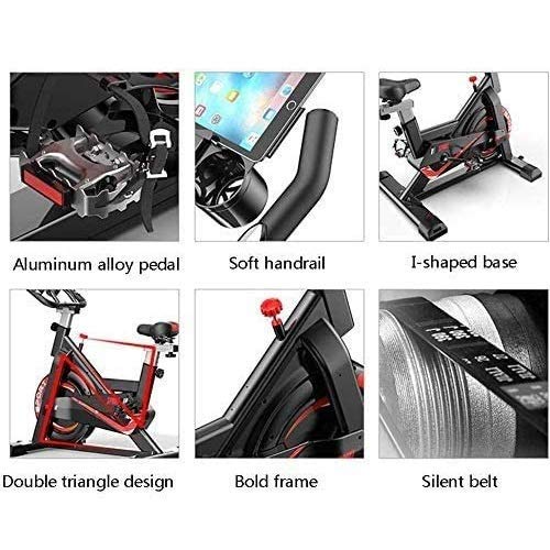 Bicicleta giratoria para el hogar, Entrenamiento aeróbico en Interiores, para Perder Peso, Bicicletas de Ejercicio Verticales con Volante bidireccional Grande, Manillar y Asiento d Bicicleta giratoria para el hogar, Entrenamiento aeróbico en Interiores, para Perder Peso, Bicicletas de Ejercicio Verticales con Volante bidireccional Grande, Manillar y Asiento d