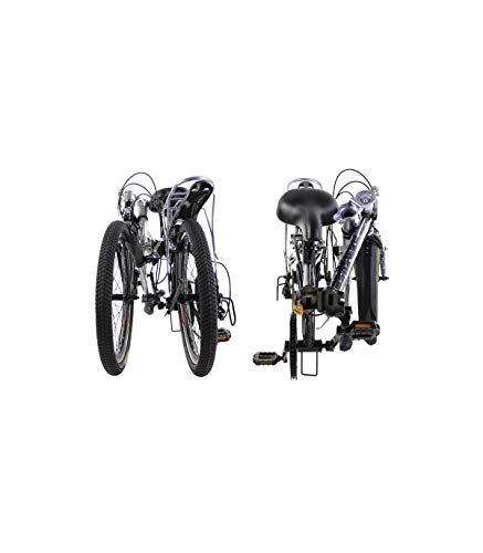 Bicicleta Plegable Metric 20" Shimano 7 velocidades Toumey Sistem.