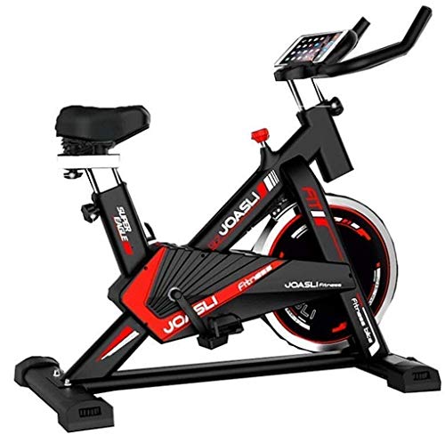 Bicicleta Spinning Perpetual Fitness Bici Estática Indoor Volante Inercia 9KG Resistencia Ajustable Monitor LCD Gimnasio Ejercicio y Entrenamiento Casa Hombre Mujer