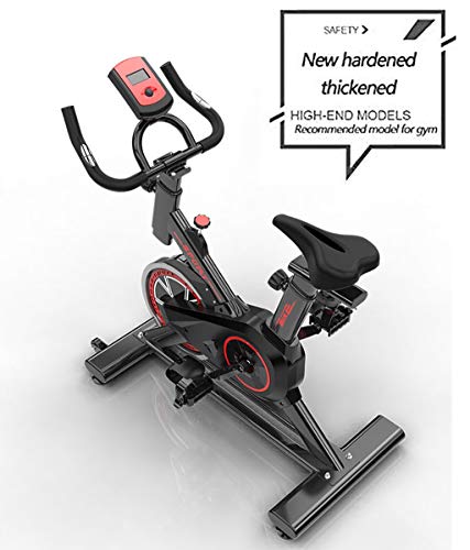 Bicicletas Estáticas Spinning Cubierta bici de la bicicleta de giro, ultra silencioso aptitud Bici Y Ab Trainer, speedbike con bajo nivel de ruido Sistema de correa de transmisión, Gimnasio en casa bi