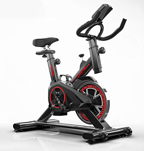 Bicicletas Estáticas Spinning Cubierta bici de la bicicleta de giro, ultra silencioso aptitud Bici Y Ab Trainer, speedbike con bajo nivel de ruido Sistema de correa de transmisión, Gimnasio en casa bi