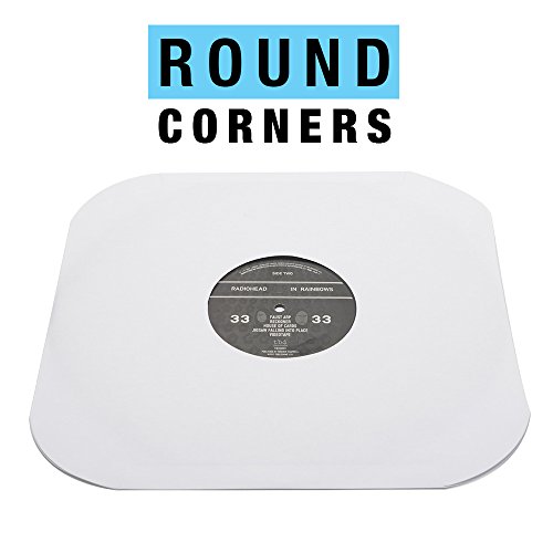 Big Fudge Fundas Premium para Discos de Vinilo 33 RPM | Kit Protector en Premium | Estuches Interno de 12 Pulgadas - Antirayaduras y Antiestático | 50 Unidades para Vinilos - Calibre 3 mm - 12"