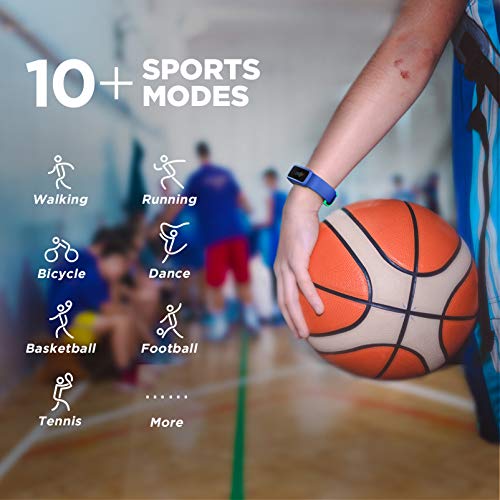 BIGGERFIVE Vigor Pulsera Actividad Inteligente Reloj Inteligente para Niños Niñas Mujer, Impermeable IP68 Deportivo Smartwatch con Podómetro Pulsómetros Monitor de Sueño Contador de Caloría BIGGERFIVE Vigor Pulsera Actividad Inteligente Reloj Inteligente para Niños Niñas Mujer, Impermeable IP68 Deportivo Smartwatch con Podómetro Pulsómetros Monitor de Sueño Contador de Caloría