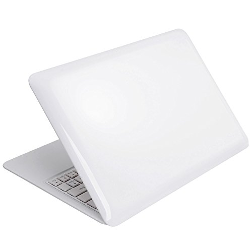 BIGMAC Portátil de 10 pulgadas Android 6.0 Quad Core portátil mini netbook 8 GB WiFi webcam Netflix YouTube google Flash ultra delgado (blanco)