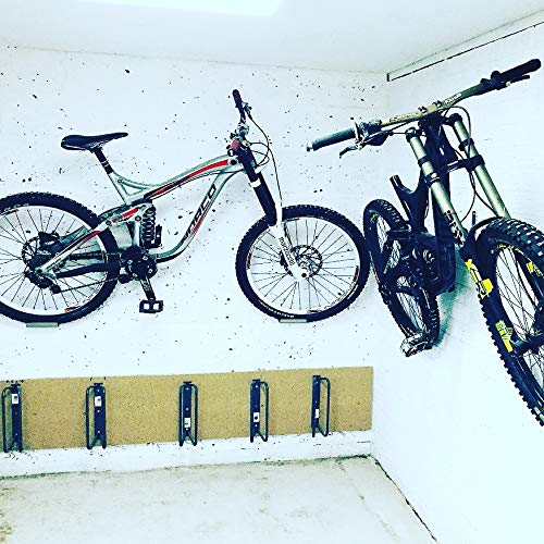 Bikstor - Soporte de pared para pedal de bicicleta MTB