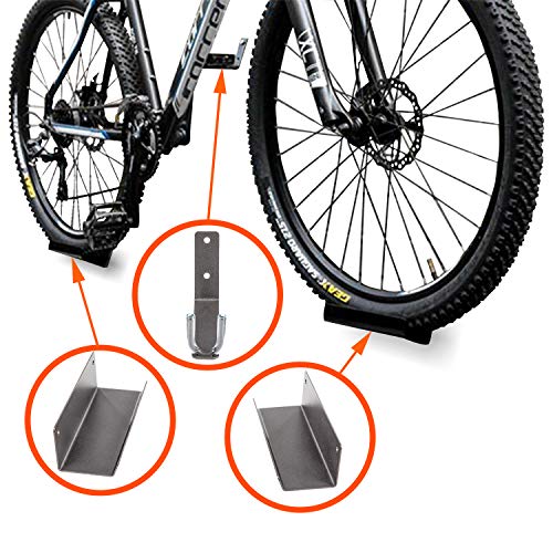 Bikstor - Soporte de pared para pedal de bicicleta MTB