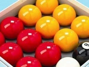 BILLARES Y DARDOS CAMARA Juego de Bolas de Billar Americano de Casino Amarillas y Rojas (57,2mm y Blanca 60,3mm) BILLARES Y DARDOS CAMARA Juego de Bolas de Billar Americano de Casino Amarillas y Rojas (57,2mm y Blanca 60,3mm)