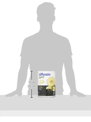biManán - beFIT - Proteína para tonificar - Batido Vainilla - 18uds 540 gr biManán - beFIT - Proteína para tonificar - Batido Vainilla - 18uds 540 gr