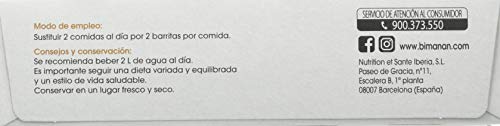 biManán - beSLIM - Sustitutivos para Adelgazar - Barritas Toffee - 10 uds 310 gr biManán - beSLIM - Sustitutivos para Adelgazar - Barritas Toffee - 10 uds 310 gr
