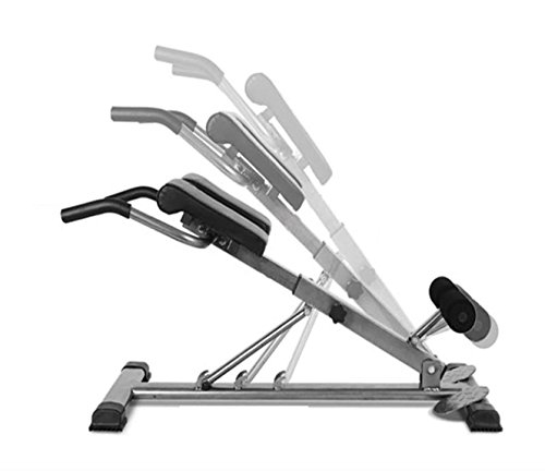 Binglinghua - Banco de espalda ajustable con hiperextensión para ejercicio abdominal y romano Binglinghua - Banco de espalda ajustable con hiperextensión para ejercicio abdominal y romano