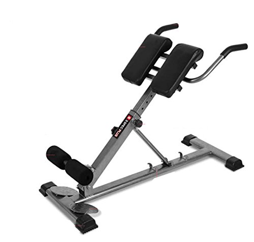 Binglinghua - Banco de espalda ajustable con hiperextensión para ejercicio abdominal y romano Binglinghua - Banco de espalda ajustable con hiperextensión para ejercicio abdominal y romano