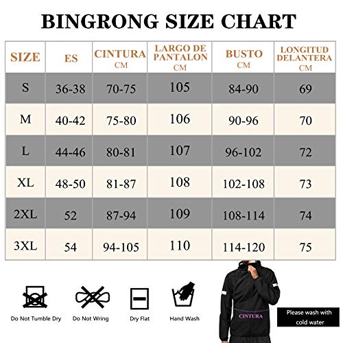 Bingrong Cortavientos Running Hombre Conjunto de Chándal Deportivo para Hombre Traje de Entrenamiento con Capucha Manga Larga Trajes de sudoración para Fitness con Cremallera (Negro, XX-Large) Bingrong Cortavientos Running Hombre Conjunto de Chándal Deportivo para Hombre Traje de Entrenamiento con Capucha Manga Larga Trajes de sudoración para Fitness con Cremallera (Negro, XX-Large)