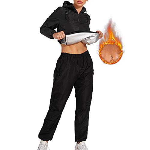 Bingrong Cortavientos Running Mujer Conjunto de Chándal para Mujer con Capucha Trajes de Sudoración para Fitness con Cremallera Ropa Deportiva para Correr Mangas Largas Bingrong Cortavientos Running Mujer Conjunto de Chándal para Mujer con Capucha Trajes de Sudoración para Fitness con Cremallera Ropa Deportiva para Correr Mangas Largas