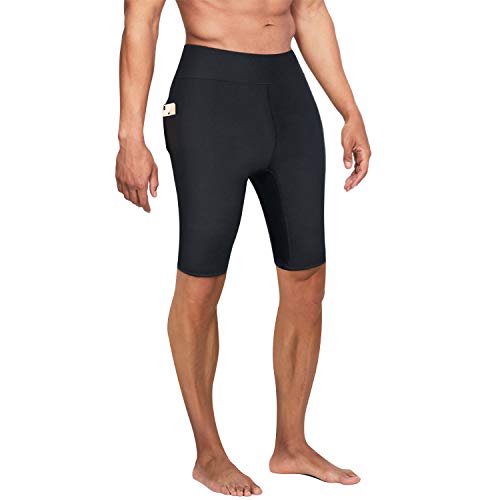 Bingrong Pantalones Cortos para Adelgazar Hombre Pantalón de Sudoración Adelgazar Pantalones de Neopreno para Ejercicio para Pérdida de Peso Deportivo (Negro, Large) Bingrong Pantalones Cortos para Adelgazar Hombre Pantalón de Sudoración Adelgazar Pantalones de Neopreno para Ejercicio para Pérdida de Peso Deportivo (Negro, Large)