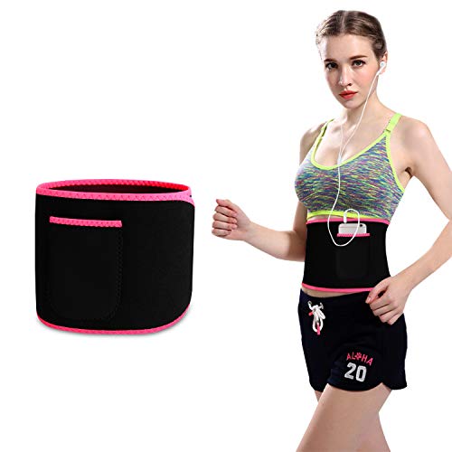 Bioasis Faja Reductora Adelgazante Waist Trimmer Belt Cinturón de Sudoración Neopreno, Cintura para Sudar de Fitness, Acelera la Pérdida de Peso, Quema Grasa, Efecto Sauna, Mujer Bioasis Faja Reductora Adelgazante Waist Trimmer Belt Cinturón de Sudoración Neopreno, Cintura para Sudar de Fitness, Acelera la Pérdida de Peso, Quema Grasa, Efecto Sauna, Mujer