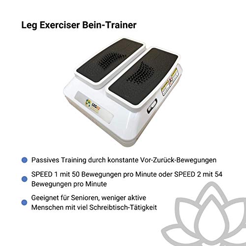 Bioenergiser LegXercise Classic - Aparato de Entrenamiento de piernas (2 velocidades)