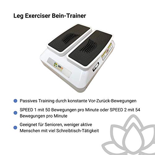 Bioenergiser LegXercise Classic - Aparato de Entrenamiento de piernas (2 velocidades) Bioenergiser LegXercise Classic - Aparato de Entrenamiento de piernas (2 velocidades)