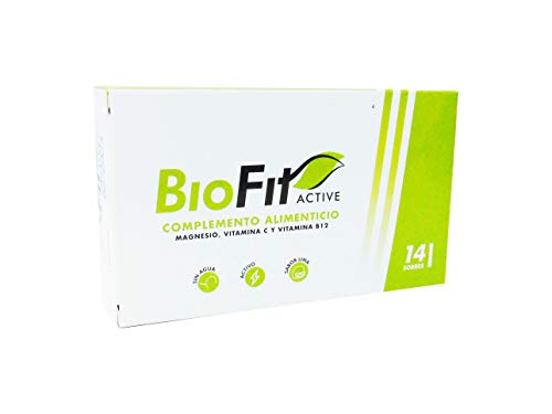 Biofit Active LIMA, Magnesio, Vitamina B12, Vitamina C - TOMA SIN AGUA - Apto para Veganos y diabéticos, Reduce el CANSANCIO, Función muscular, equilibrio electrolítico, ENERGIA.