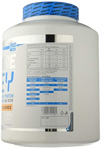 BioTech 100% Pure Whey Proteínas de Suero de Leche, Sabor Chocolate y Mantequilla de Cacahuete - 2270 gr BioTech 100% Pure Whey Proteínas de Suero de Leche, Sabor Chocolate y Mantequilla de Cacahuete - 2270 gr