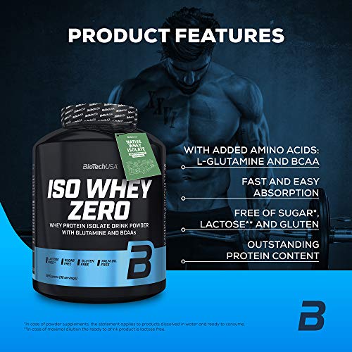 BioTech IsoWhey Zero Proteínas de Suero de Leche, Sabor Berry Brownie - 2270 gr BioTech IsoWhey Zero Proteínas de Suero de Leche, Sabor Berry Brownie - 2270 gr