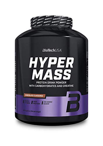 Biotech USA Hyper Mass 5000 Ganador de Peso y Carbohidratos Sabor Chocolate - 2270 gr