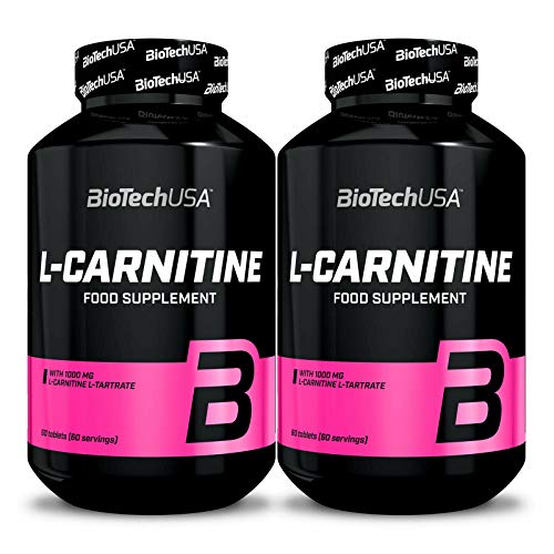 Biotech USA L-CARNITINE 1000 120 Tabletas | Control de peso | Convierte la grasa corporal en energía | Quemador de grasa Biotech USA L-CARNITINE 1000 120 Tabletas | Control de peso | Convierte la grasa corporal en energía | Quemador de grasa