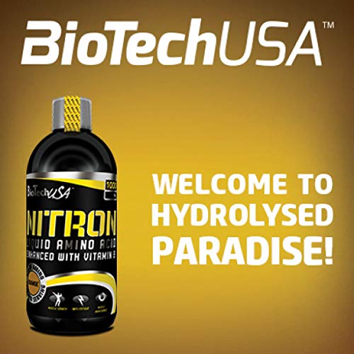 Biotech USA Liquid Amino, Nitron, Aminoácido Sabor Limón - 1000 ml