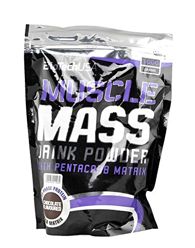 Biotech USA Muscle Mass Ganador de Peso y Carbohidratos Sabor Vainilla - 1000 gr Biotech USA Muscle Mass Ganador de Peso y Carbohidratos Sabor Vainilla - 1000 gr