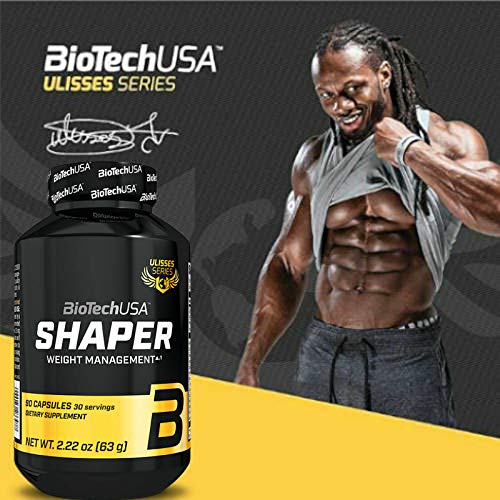 Biotech USA Shaper 90 Cápsulas | Potente quemagrasas | Pérdida de peso | Cafeína L-Carnitina | L-tirosina Biotech USA Shaper 90 Cápsulas | Potente quemagrasas | Pérdida de peso | Cafeína L-Carnitina | L-tirosina