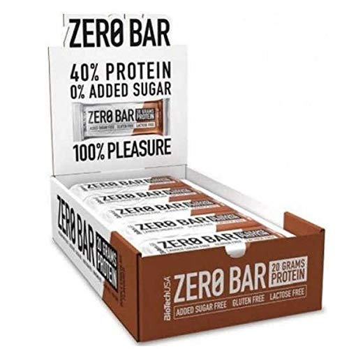 Biotech USA Zero Bar - 20 Barritas x 50 gr Double Chocolate