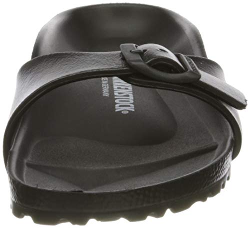 Birkenstock Madrid EVA, Zapatillas de Estar por casa con talón Abierto Mujer, Negro (Noir Noir), 36 EU