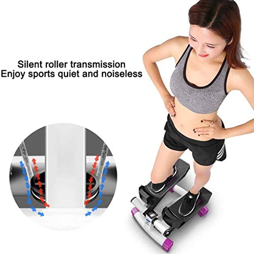 BJH Stepper de Ejercicio 2 en 1, Puede soportar 120Kg Stepper Down-Stepper, Stepper Lateral, Mini-Stepper portátil, Brazo de piernas con Pantalla multifunción, Home Stepper con Banda BJH Stepper de Ejercicio 2 en 1, Puede soportar 120Kg Stepper Down-Stepper, Stepper Lateral, Mini-Stepper portátil, Brazo de piernas con Pantalla multifunción, Home Stepper con Banda