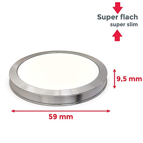 B.K.Licht LED bajo luz de gabinete I Iluminación para Vitrinas I Pack de 3 I Set completo en total 6W I Blana cálida 3000K 510lm I Luz Mueble Cocina B.K.Licht LED bajo luz de gabinete I Iluminación para Vitrinas I Pack de 3 I Set completo en total 6W I Blana cálida 3000K 510lm I Luz Mueble Cocina