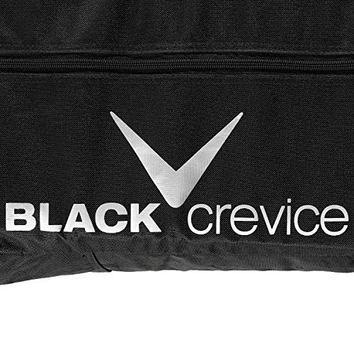 Black Crevice Snowboardbag Bolsa de Snowboard, Unisex Adulto, Negro/Plata, Talla única