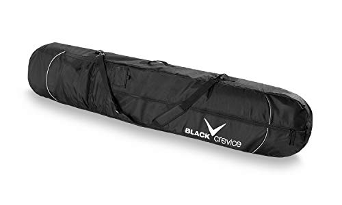 Black Crevice Snowboardbag Bolsa de Snowboard, Unisex Adulto, Negro/Plata, Talla única