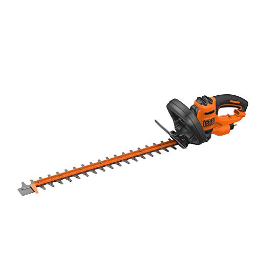 BLACK+DECKER BEHTS501-QS Cortasetos electrico 600 W, espada de 60 cm