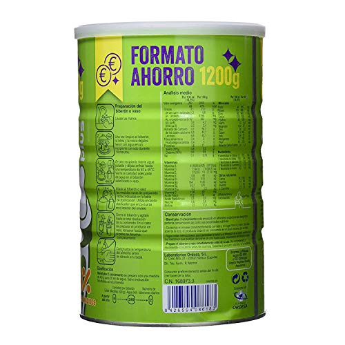 Blemil Plus - Crecimiento 3, Leche de Continuación, Preparado Lácteo, 1200 gr Blemil Plus - Crecimiento 3, Leche de Continuación, Preparado Lácteo, 1200 gr