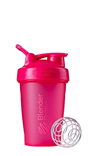 BlenderBottle Classic Loop - Botella Mezcladora de Batidos de proteínas con batidor Blenderball, Rosa (Pink), 590ml BlenderBottle Classic Loop - Botella Mezcladora de Batidos de proteínas con batidor Blenderball, Rosa (Pink), 590ml