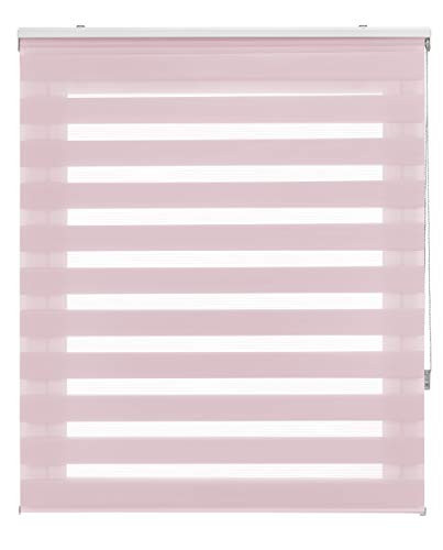 Blindecor Lira Estor Enrollable de Doble Capa, Noche y Día, Rosa, 100X180 Blindecor Lira Estor Enrollable de Doble Capa, Noche y Día, Rosa, 100X180