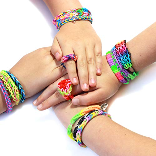 Blinky Loom® Kit de Pulseras de Goma XXL | 5200 Pulseras | 24 Colores | Versión Extendida