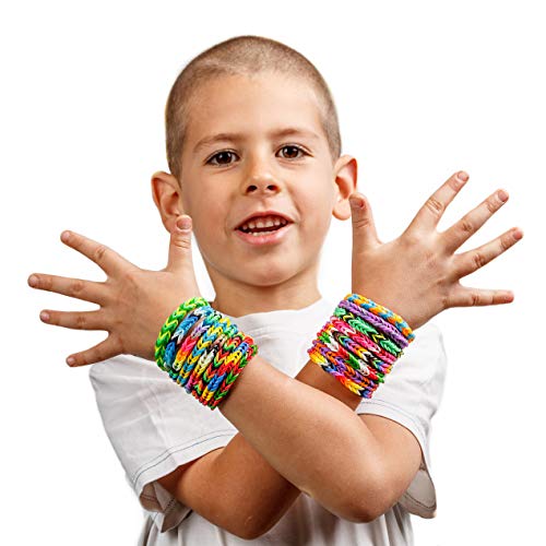 Blinky Loom® Kit de Pulseras de Goma XXL | 5200 Pulseras | 24 Colores | Versión Extendida